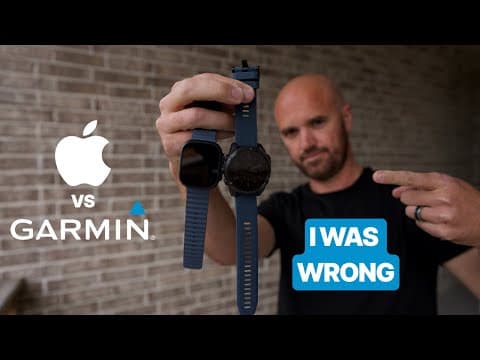 Garmin Vs Apple Watch: I Was Reviewing It All Wrong