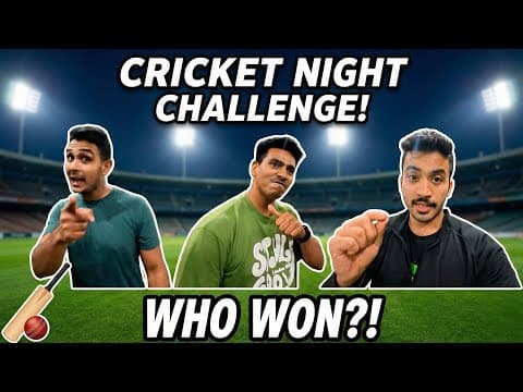 Childhood Friends Played Cricket Match After 10 Years