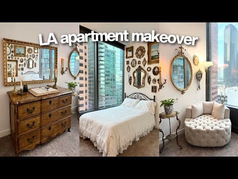 Extreme Bedroom Makeover | Vintage & Antique Apartment Aesthetic