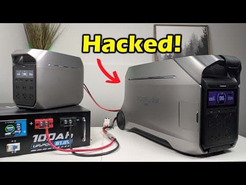 Stop Overpaying For Ecoflow Batteries — This Diy Battery Mod Changes Everything!