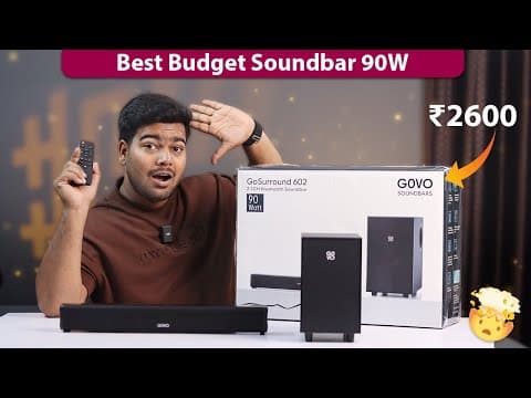 Govo Go Surround 602 90w🔥 Soundbar  Review | ₹2600 Price Shock!