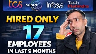 Tcs To Wipro - Hired Only 17 Employees In Last 9 Months. Really??