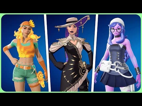 All Cosmetics Added In Fortnite's V39.30 Update! (soleil, Tenta, Demise, + More!)