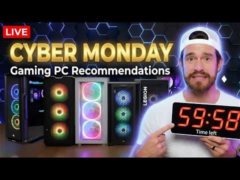 Last Minute 🔴 Live 🔴 Cyber Monday 🔥prebuilt Gaming Pc Recommendations! - 2025
