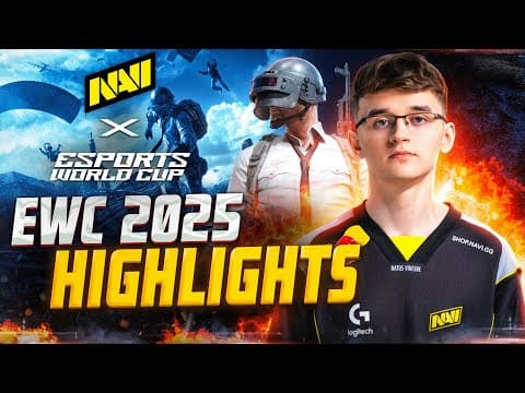 Best Of Navi Pubg At Esports World Cup 2025!