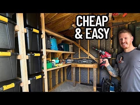 5 Genius Shed Storage Ideas You'll Wish You Built Sooner!