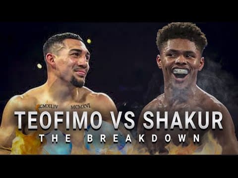 Teofimo Lopez Vs Shakur Stevenson: The Breakdown