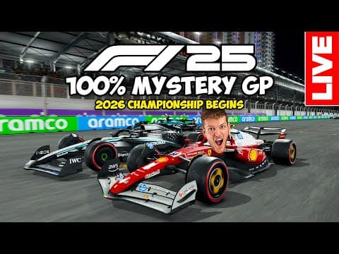 F1 25 100% Mystery Gp Community Race With Viewers!