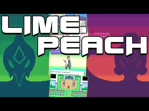 Pokemon Lime & Pokemon Peach - Brand New Gba Rom You Should Play In 2026, New Fakemon, Story, Region