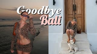 Moving Villa’s, Tasting Indonesian Takeaways & Our Last Night In Bali