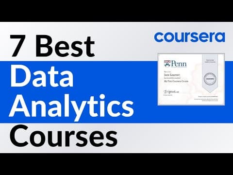 7 Best Data Analytics Courses On Coursera