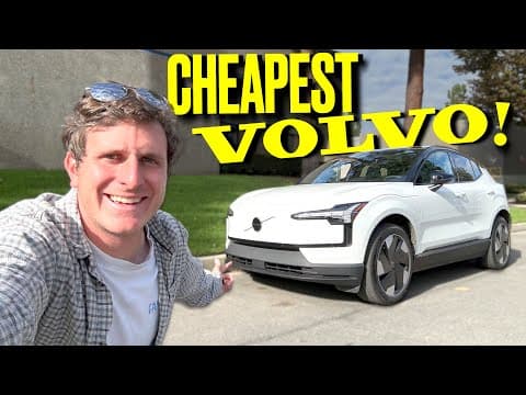 This Is The Least Expensive Volvo For Sale: Is The Single Motor Ex30 Actually Better?