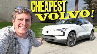 This Is The Least Expensive Volvo For Sale: Is The Single Motor Ex30 Actually Better?