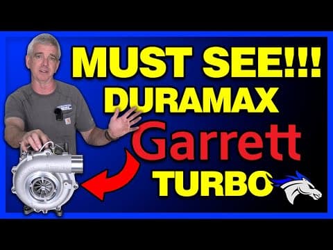 This Garrett Turbo Will Make Your Duramax A Beast! #diesel #duramax
