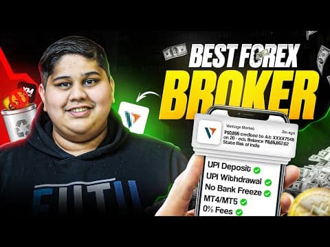 Best Forex Broker For Traders In India | Upi Deposit & Withdrawal | Exness Alternative For Trading 🔥
