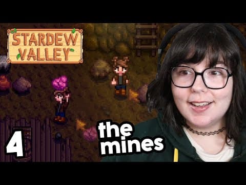 Exploring The *mines* | Stardew Valley #4