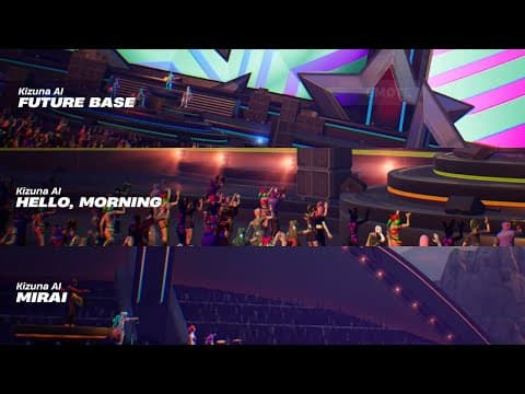 Fortnite Festival - Future Base + Hello, Morning + Mirai By Kizuna Ai (expert Vocal) Flawless 100%