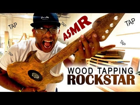 Wood Tapping Rockstar Asmr – Costa Rican Monkey Pod & Parota Sounds That Will Blow Your Mind!