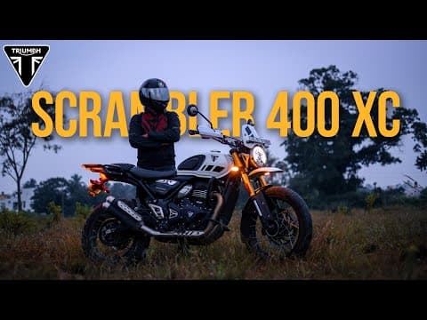 A Little Too Premium Scrambler - Triumph Scrambler 400 Xc