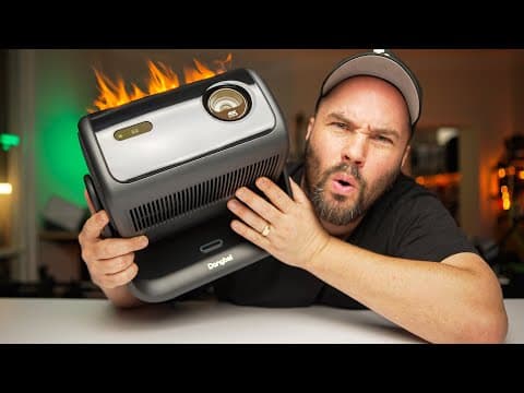 This 4k Projector Is Fire 🔥 Dangbei Mp1 Max