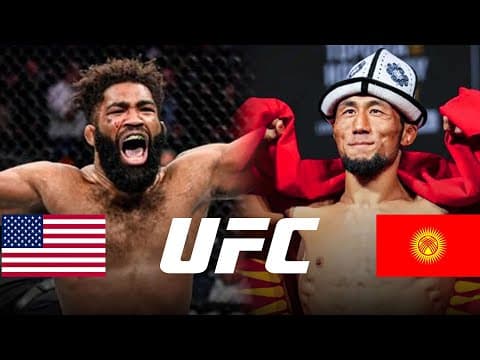 Жаңы Өрт Беттеш Ufc: Мыктыбек Оролбай Уулу (кр) - Крис Кертис (акш) / Анонс