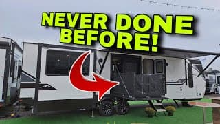 First Of Its Kind! All New Travel Trailer Rv! East To West 3175rk Side Patio