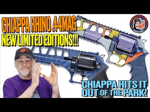 New Chiappa Rhino .44mag Special Edition!..(chiappa Hits It Out Of The Park!)