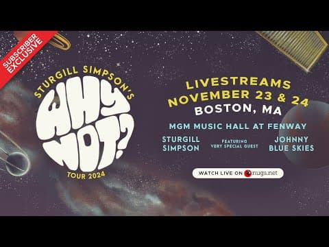 Johnny Blue Skies 11/24/24 Boston, Ma