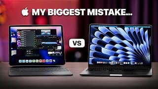 I Tried To Replace My M3 Macbook Air With Ipad Pro! Honest Review...