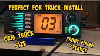 President Jfk Iii Cb Radio.  Am/fm, Skip Scan, And A Front Firing Speaker!