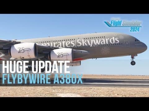 The A380x Is Finally Ready For Msfs 2024? (major Update)
