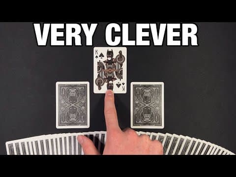 “eliminate” - No Setup Card Trick That Will Wow People!