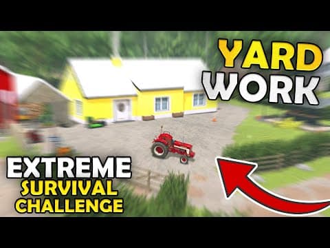 Sneaking Into The Neighbours Yard - Extreme Survival Challenge | Episode 16