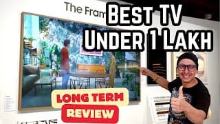 Is This The Best 4k Tv Under 1 Lakh ⚡ Samsung Frame Qled Tv Review After 1 Year