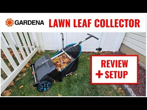 Lawn Leaf Sweeper Gardena Lawn Leaf Collector Lawn Sweeper