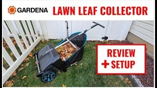 Lawn Leaf Sweeper Gardena Lawn Leaf Collector Lawn Sweeper