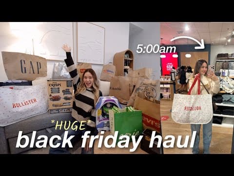 *huge* Black Friday Shopping/haul 2025
