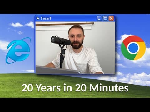 20 Years Of Web Development History In 20 Minutes