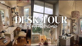 Cosy Desk Tour & Writing Essentials