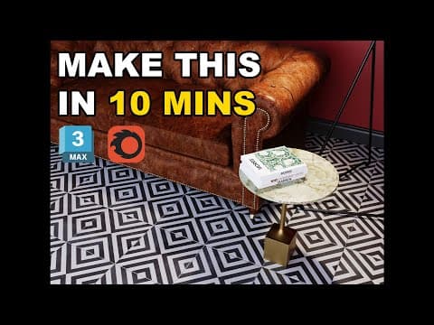 3ds Max Corona Interior Render | In 10 Mins