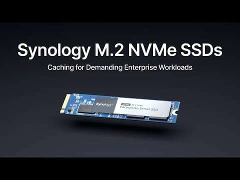 Synology M.2 Nvme Ssds: Caching For Demanding Enterprise Workloads | Synology