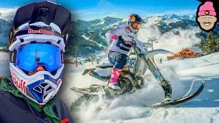 I Suck At Snow Biking