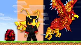Minecraft, But I Become A Phoenix!