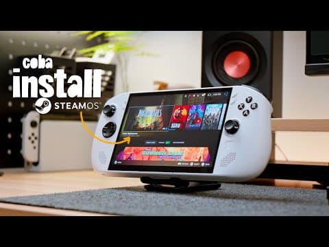 Lebih Lancar Dan Awet Baterai-nya Pakai Steamos Di Legion Go S⁉️ Alternative Steamdeck