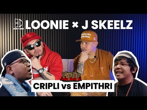 Loonie × J Skeelz | Break It Down: Rap Battle Review E323 | Fliptop: Cripli Vs Empithri