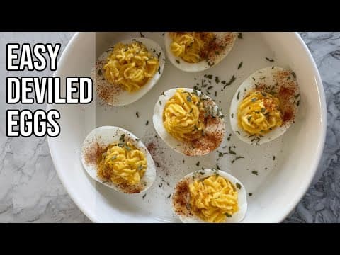 🐣 Deviled Eggs Recipe And Easter Themed Fun With Eggs | Easter Activity With Kids - Buydeem G32