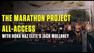 Behind The Scenes With Jack Mullaney | Hoka Naz Elite Coach Mic’d Up At The Marathon Project 2025