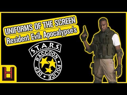 The Stars Uniforms From Resident Evil: Apocalypse