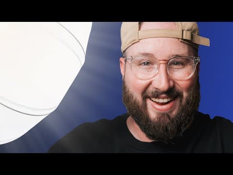 #1 Tool For Lighting Youtube Videos (softbox Lantern)