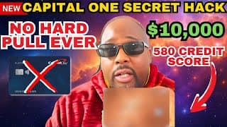 Secret Hack! Capital One Credit Card Limit Increase For Anyone With Bad Credit! No Hard Inquiry!